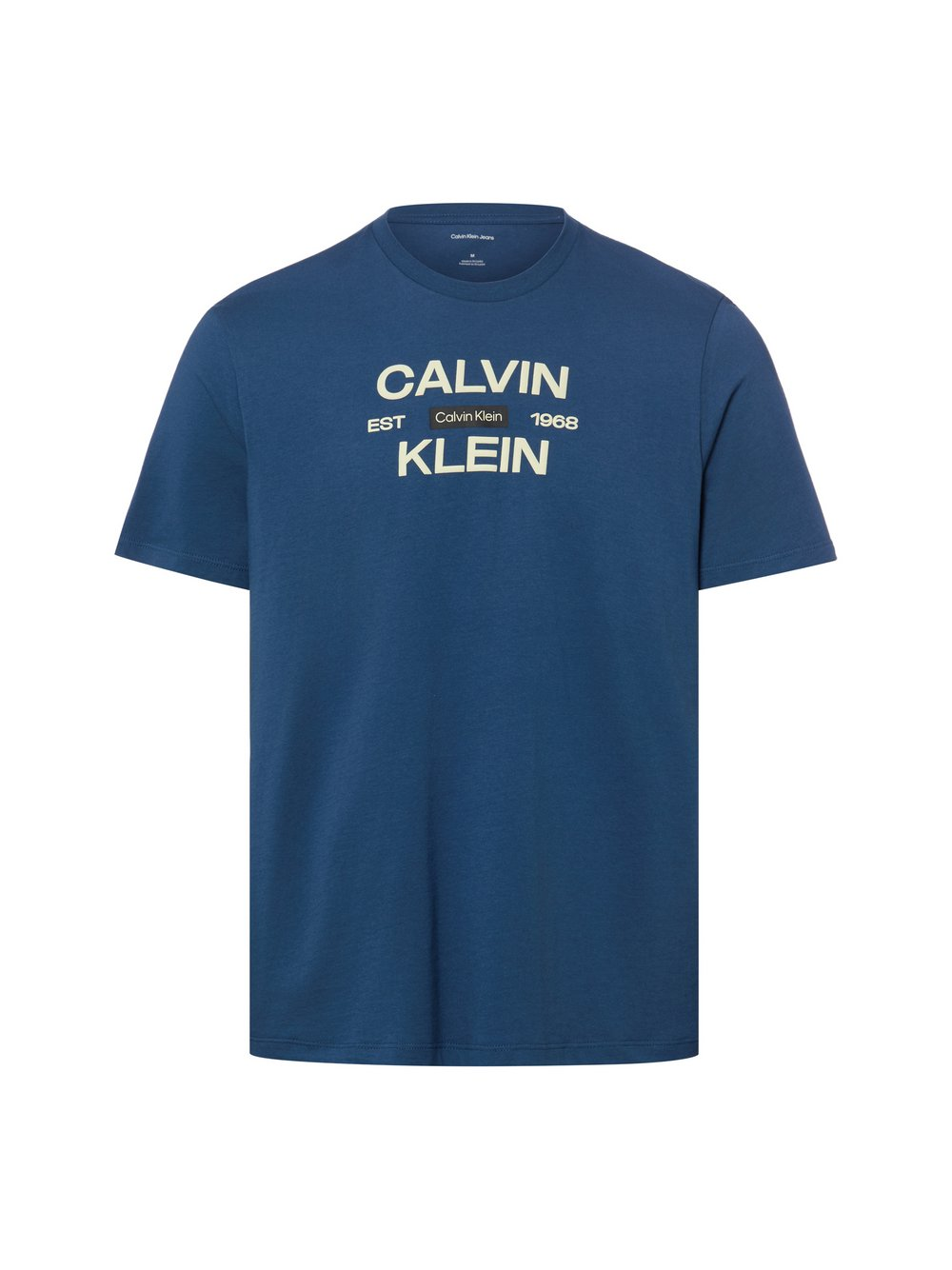 Calvin Klein Jeans Koszulka męska Mężczyźni Bawełna (100%) niebieski, XXL