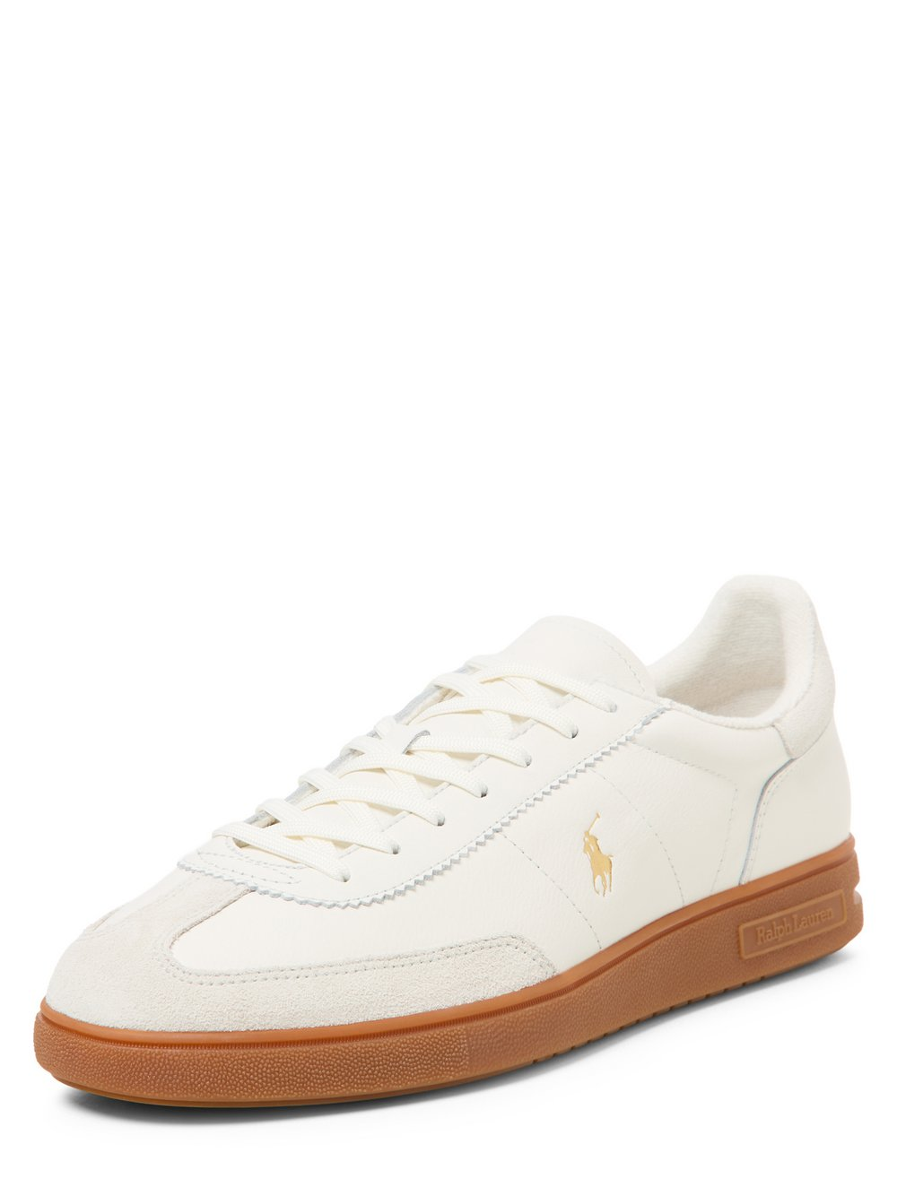 Polo Ralph Lauren Męskie buty sportowe - Bedford Mężczyźni skóra biały, 41
