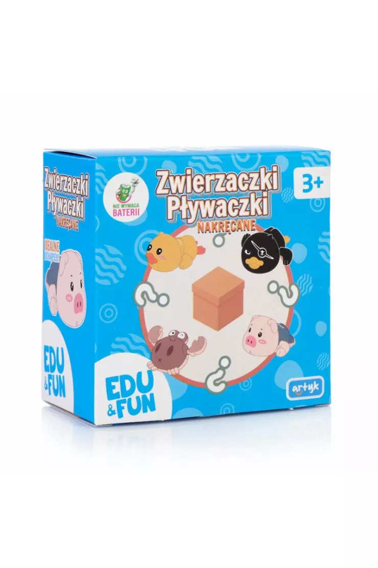 Zwierzaczki pływaczki - zabawka do wody mix