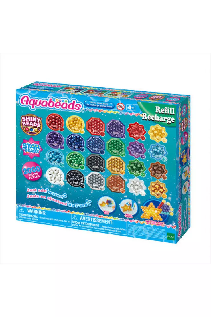 Aquabeads Błyszczące koraliki zestaw uzupełniający