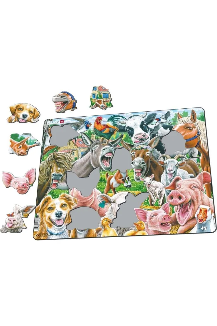 Puzzle 33 el. Wesołe selfie na farmie