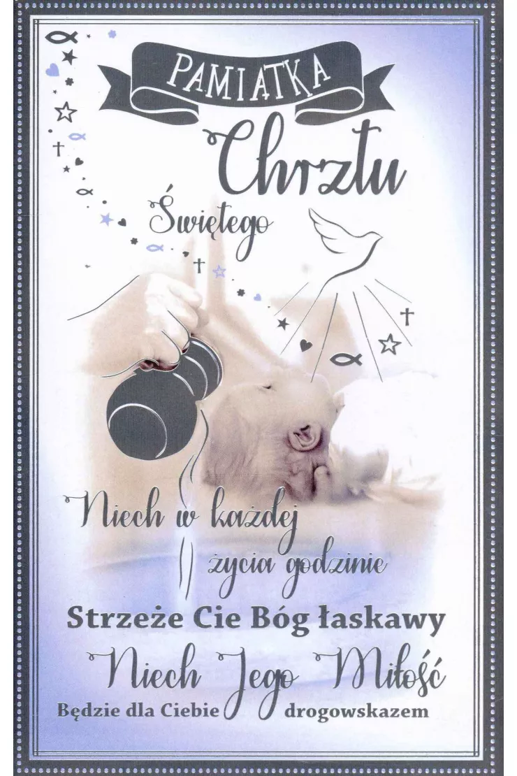 Kartka okolicznościowa Chrzest CH04