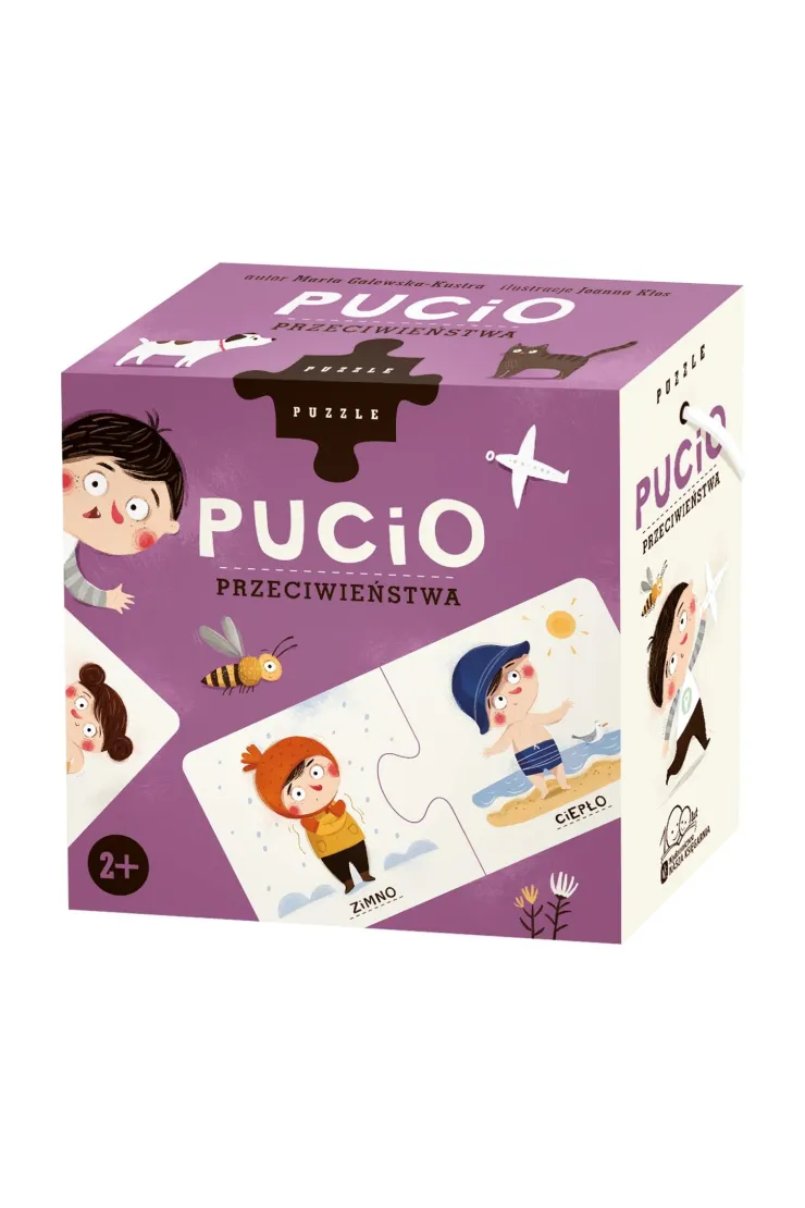 Puzzle 20 el. Pucio Przeciwieństwa