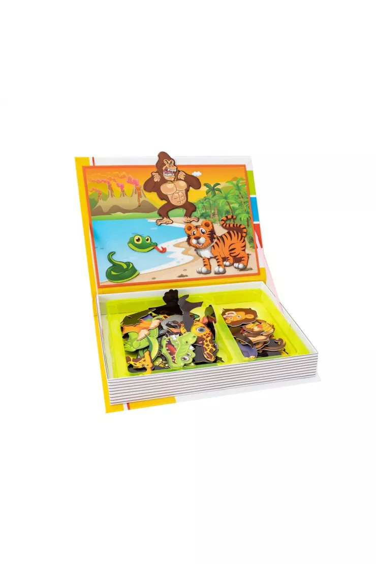 Puzzle magnetyczne - safari