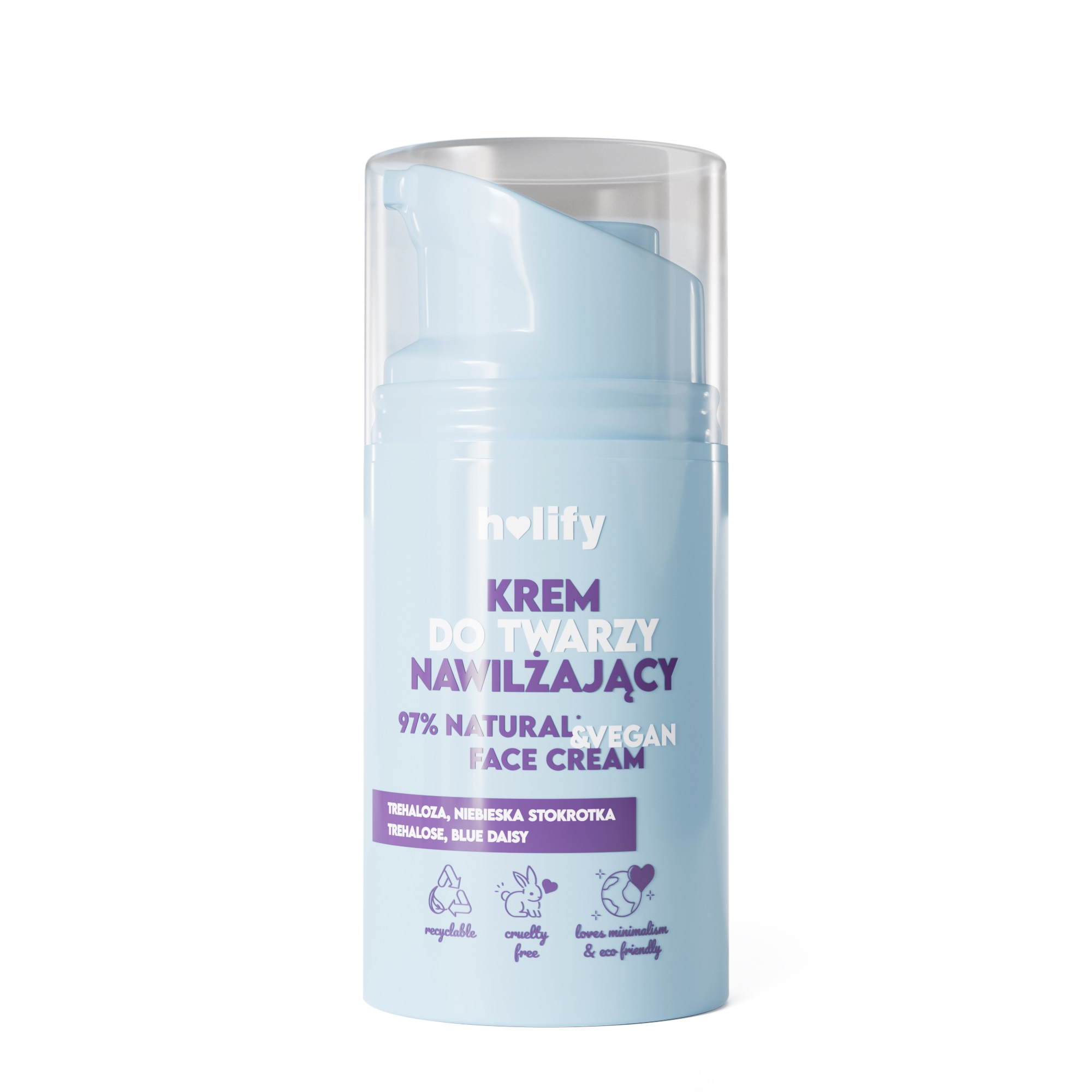 Holify Krem Do Twarzy Nawilżający 50Ml
