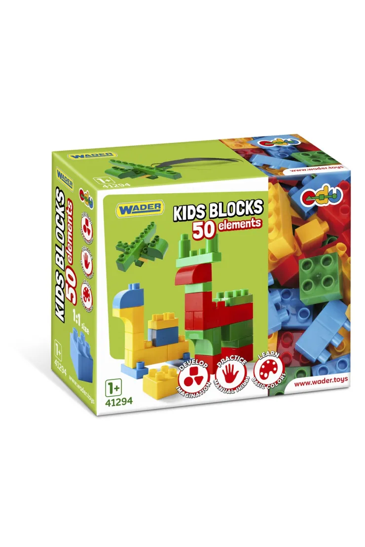  Klocki Kids Blocks 50 elementów