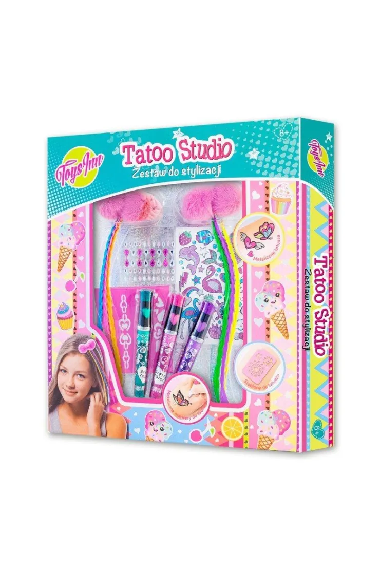 Tatoo Studio - zestaw do stylizacji z warkoczykami
