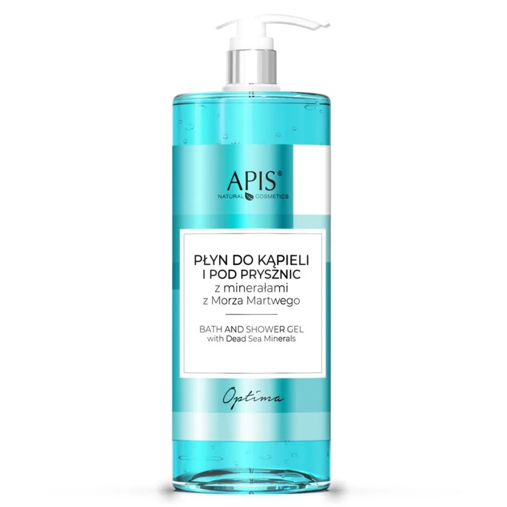 Apis Optima płyn do kąpieli i pod prysznic z minerałami z Morza Martwego 300 ml