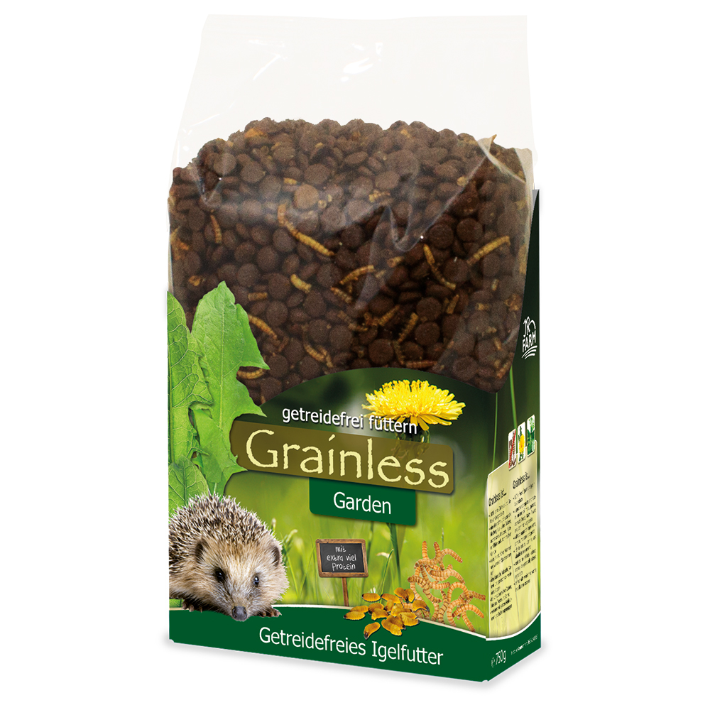 JR Garden Bezzbożowy pokarm dla jeży - 2 x 750 g miniaturka