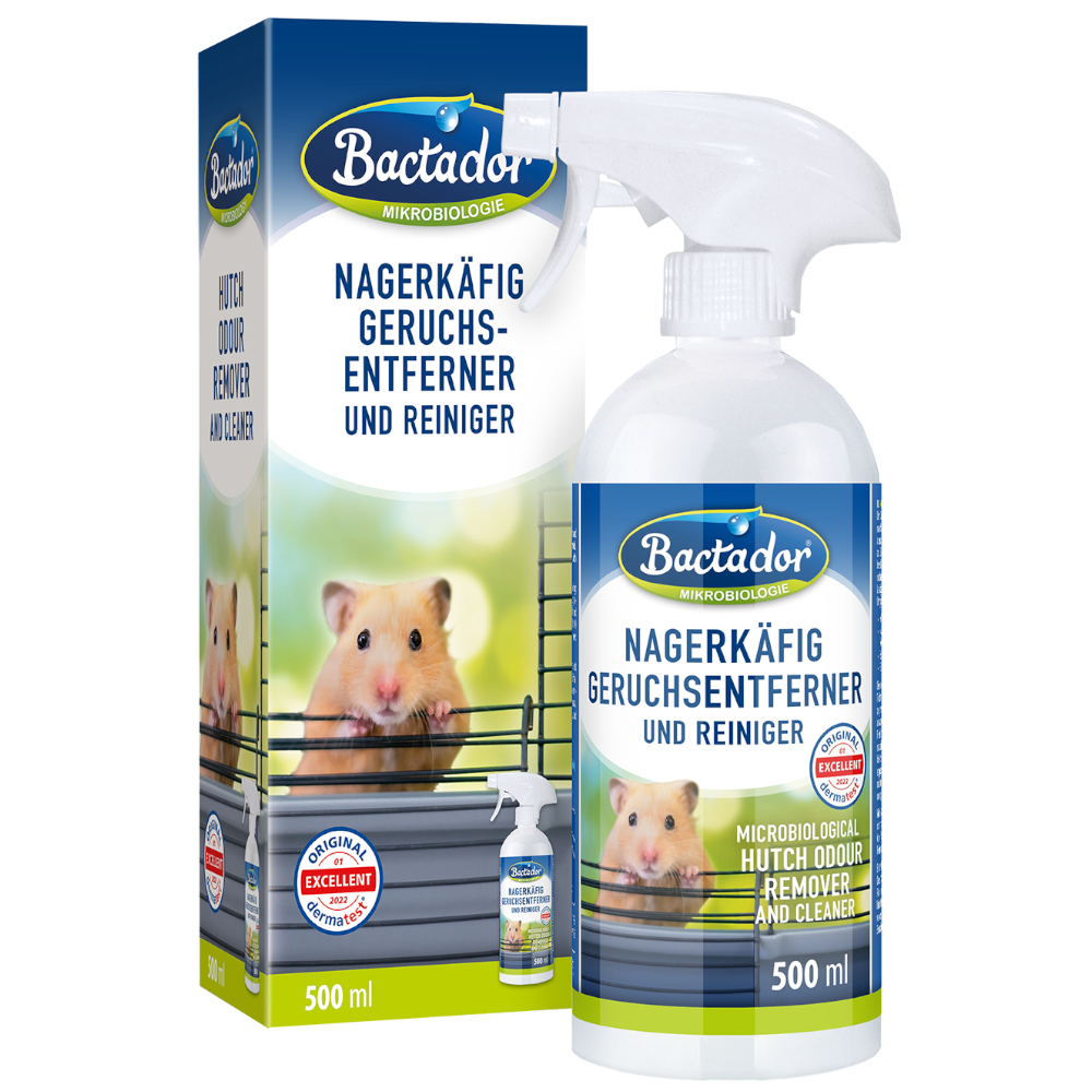 Bactador środek do czyszczenia klatek dla gryzoni i usuwania zapachów - 500 ml