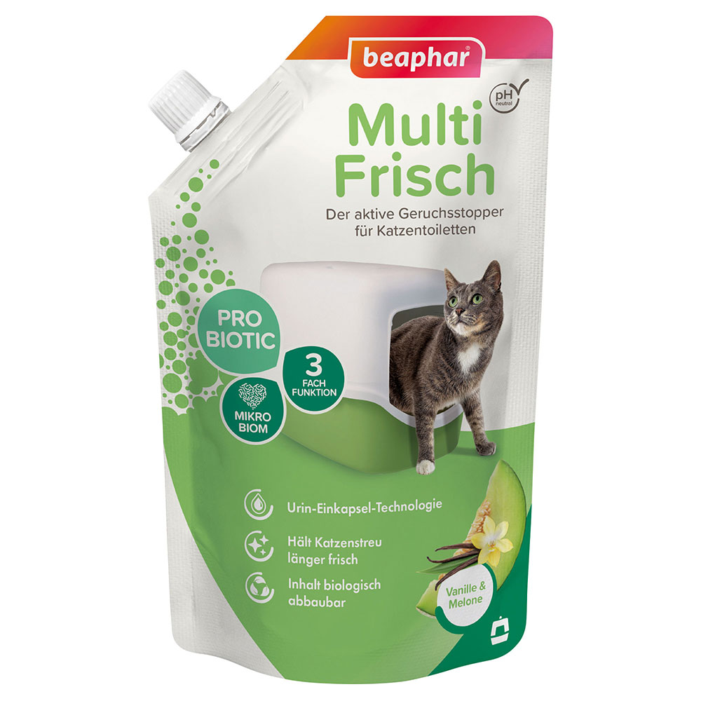 beaphar Multi-Frisch do toalety dla kota - Wanilia i melon, 400 g miniaturka