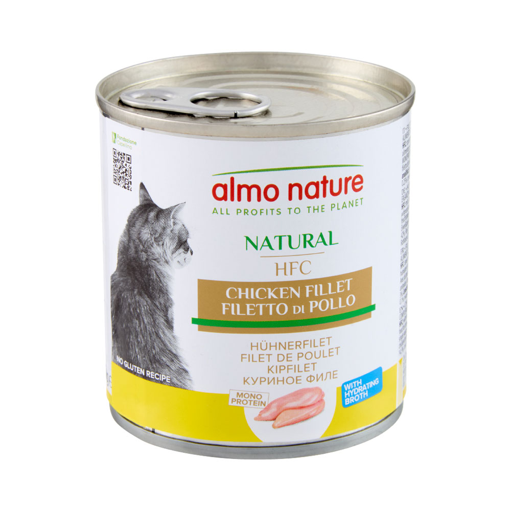 Korzystny pakiet Almo Nature HFC, 12 x 280 g - Filet kurczaka