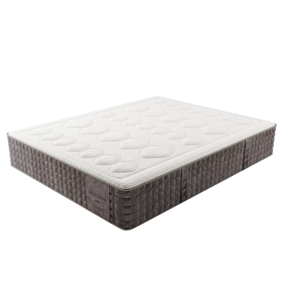 Materac Figaro DeLuxe Edition by Hilding 160x200 cm Glamour sprężynowy, lateks H4 twardy
