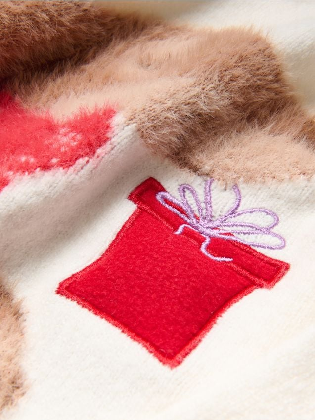 Reserved - Sweter z grającą aplikacją - wielobarwny