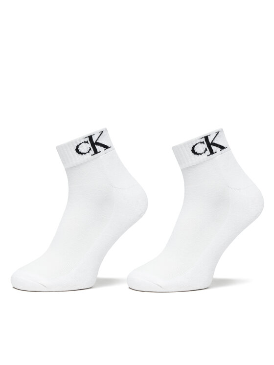Calvin Klein Jeans Skarpety krótkie 701228805 Biały