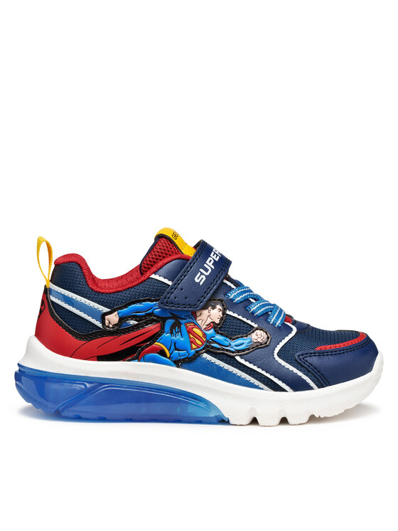 Geox Sneakersy J Ciberdron J56LBD 05411 C0200 D Niebieski