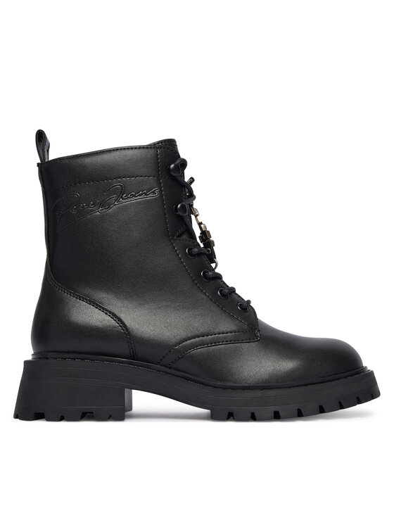 Pepe Jeans Trapery Stacy Play W PLS500022 Czarny