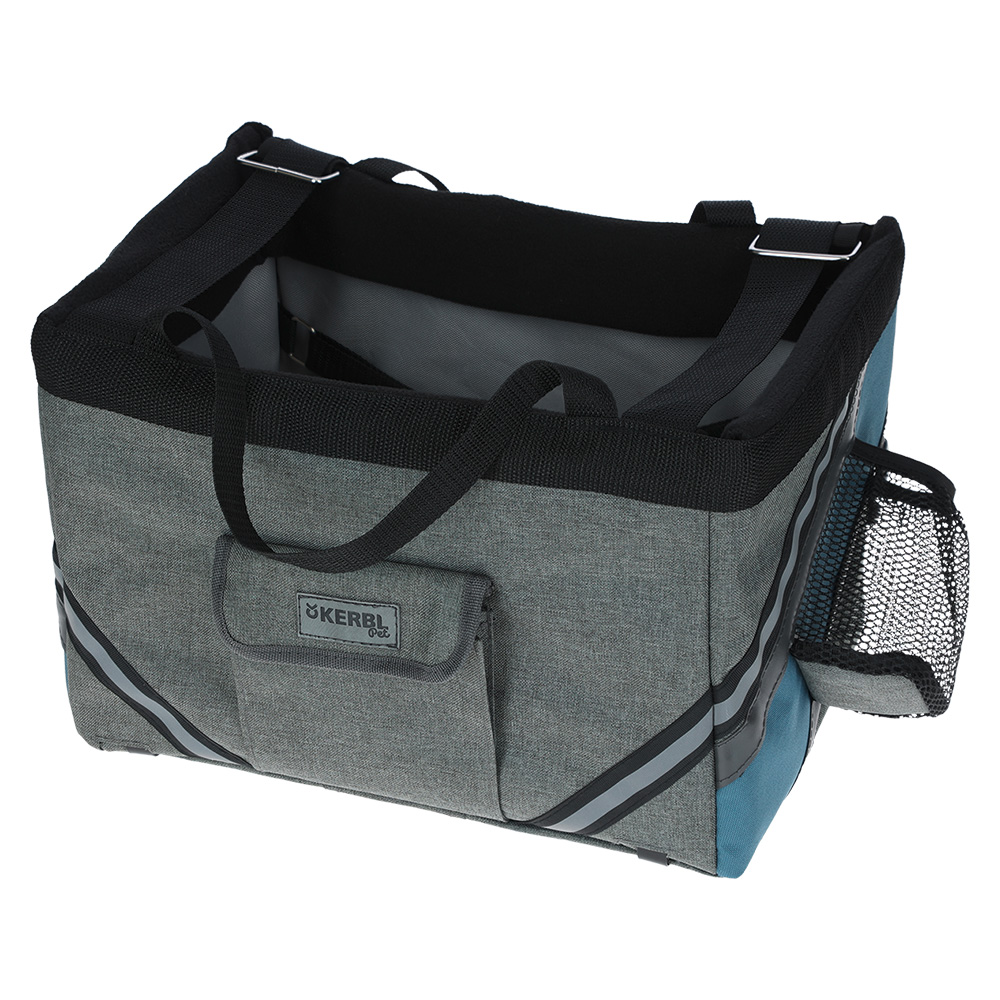 Kerbl Pet torba rowerowa dla zwierząt Vacation - Dł. x szer. x wys.: 38 x 29 x 25 cm