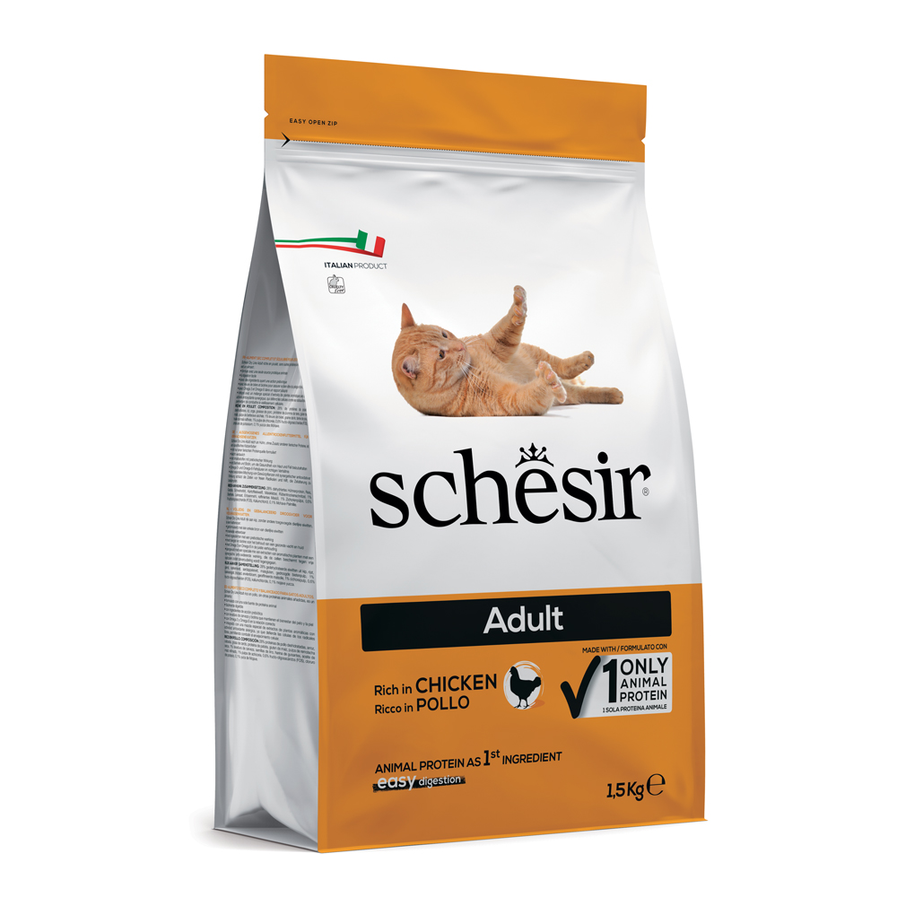 Schesir Adult Maintenance, kurczak - 1,5 kg