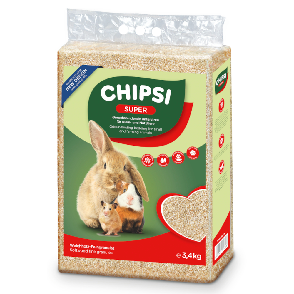 Chipsi Super podściółka dla małych zwierząt  - 3,4 kg miniaturka