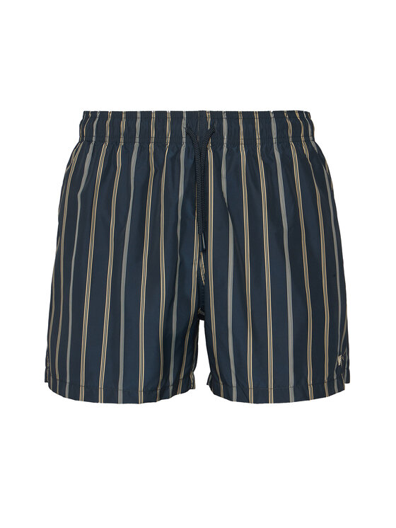 Emporio Armani Szorty kąpielowe EM000583 AF20445 FB170 Granatowy Regular Fit