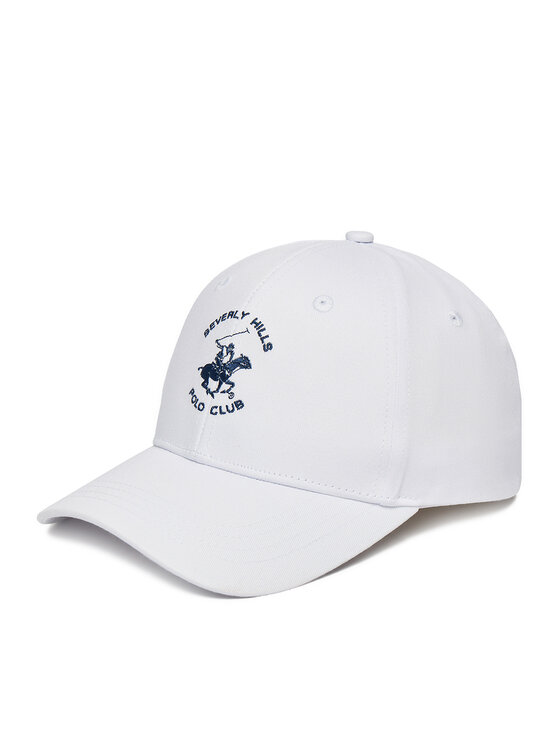 Beverly Hills Polo Club Czapka z daszkiem CWBEO-BHPC-U3-003-SS26 Biały