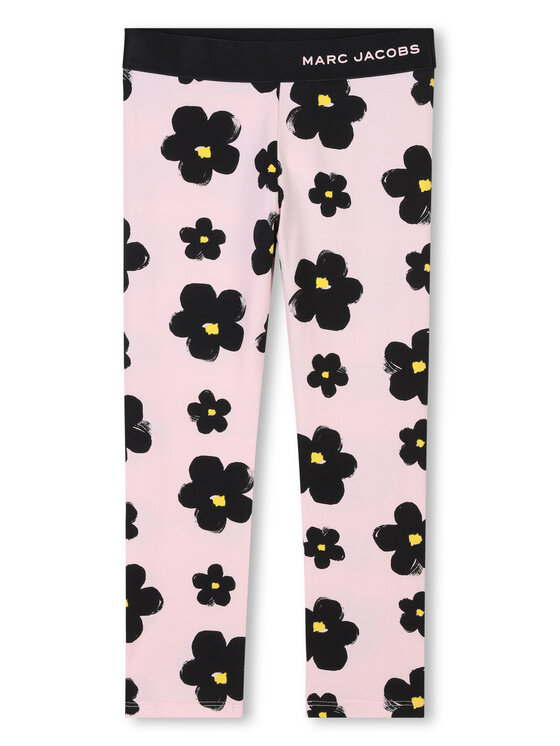 Marc Jacobs Legginsy W60467 Różowy Slim Fit