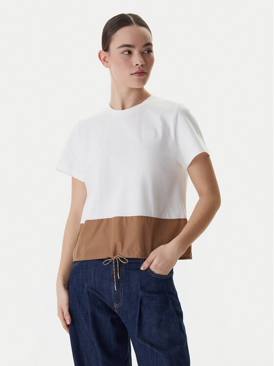 Marella T-Shirt Zorro 2615111141 Beżowy Relaxed Fit
