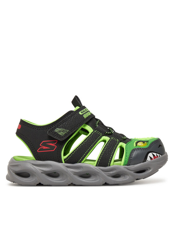 Skechers Sandały Thermo-Splash-Hydro-Flare 400613L/BKLM Czarny