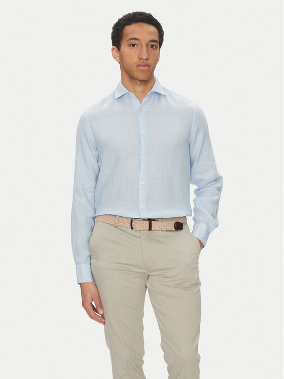 Paul&Shark Koszula 25413180CF Błękitny Regular Fit
