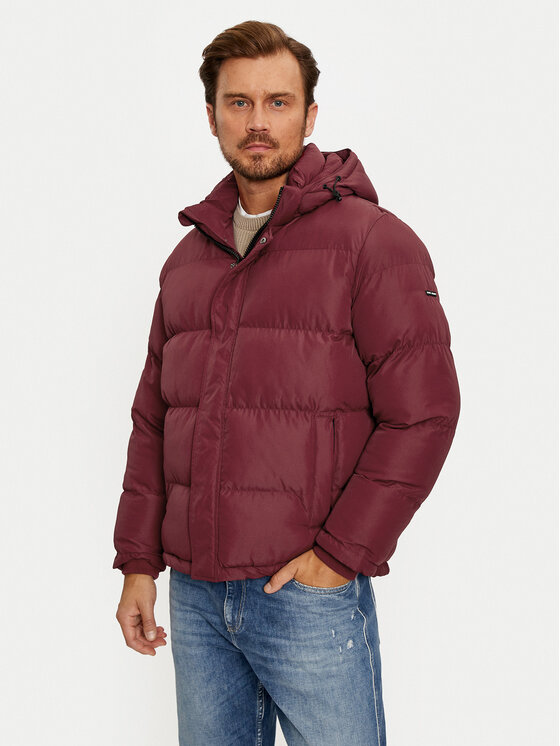 Pepe Jeans Kurtka zimowa Tobias PM403031 Czerwony Regular Fit