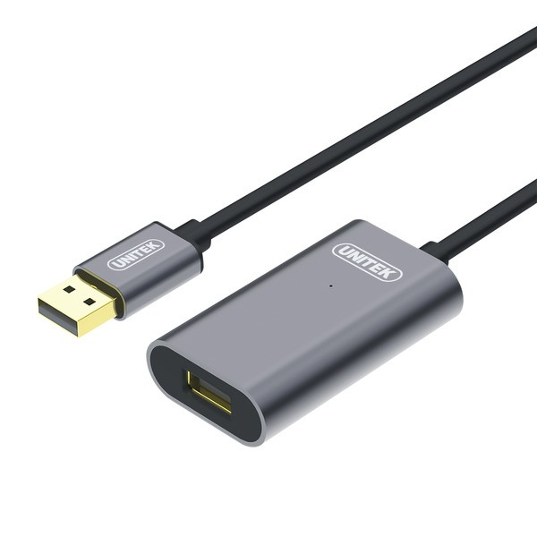 Unitek Przedłużacz USB 2.0 10m AM-AF PREMIUM Y-272