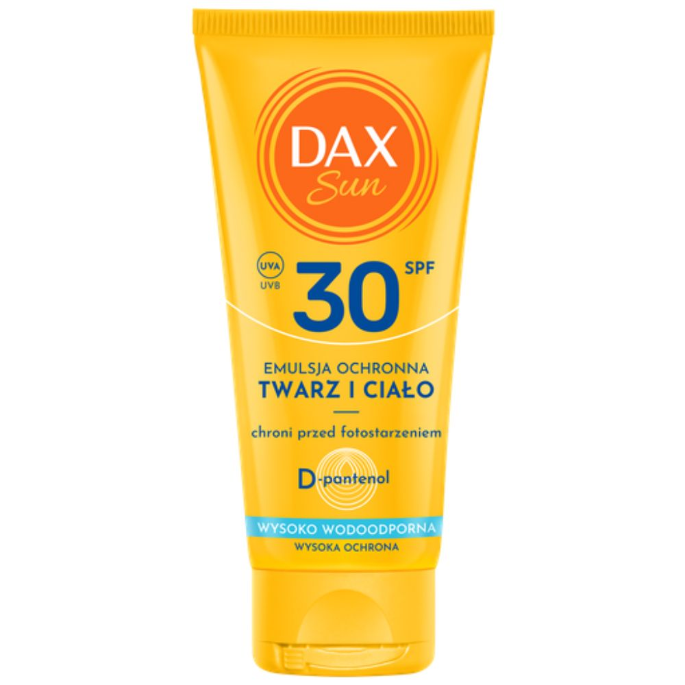 DAX Sun SPF30 emulsja ochronna do twarzy i ciała 50 ml miniaturka