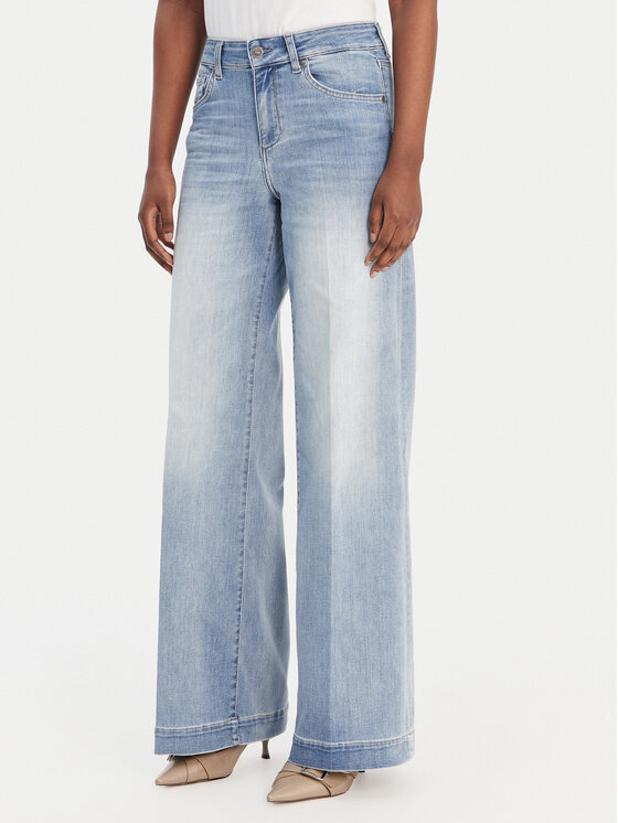 Liu Jo Jeansy UA6068 DS081 Niebieski Wide Leg