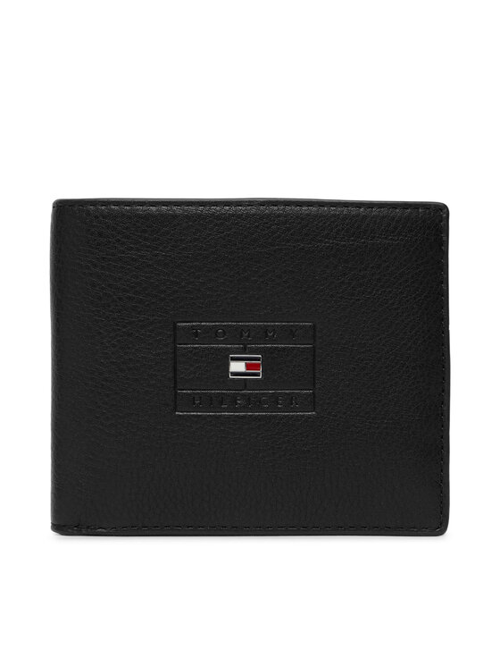 Tommy Hilfiger Portfel Th Casual Flag Cc And Coin AM0AM14255 Czarny