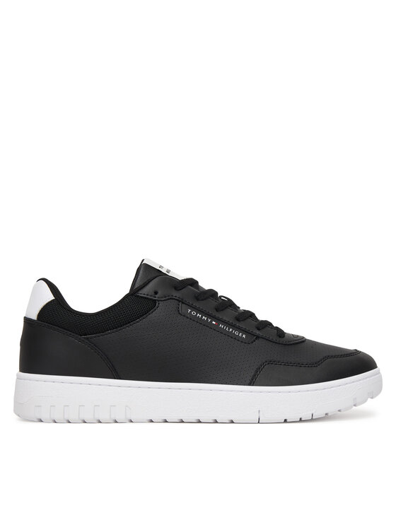 Tommy Hilfiger Sneakersy Basket Core Lite Lth FM0FM05868 Czarny