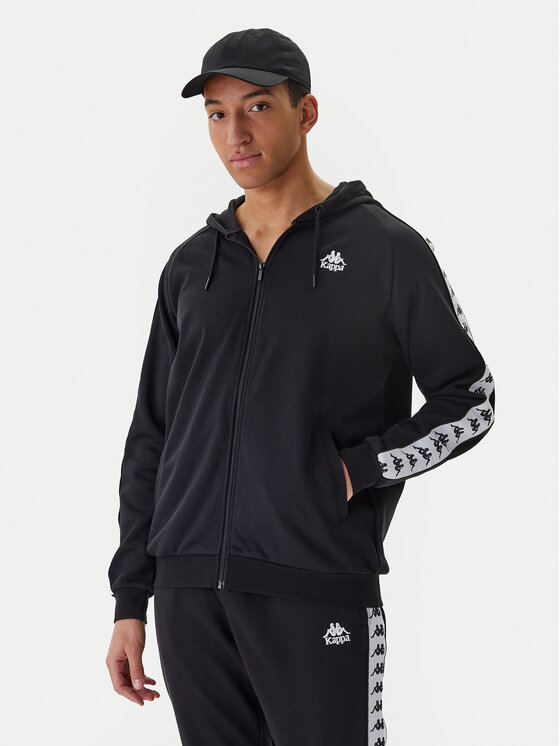 Kappa Bluza Banda Zamin 3 331U3ZW Czarny Regular Fit
