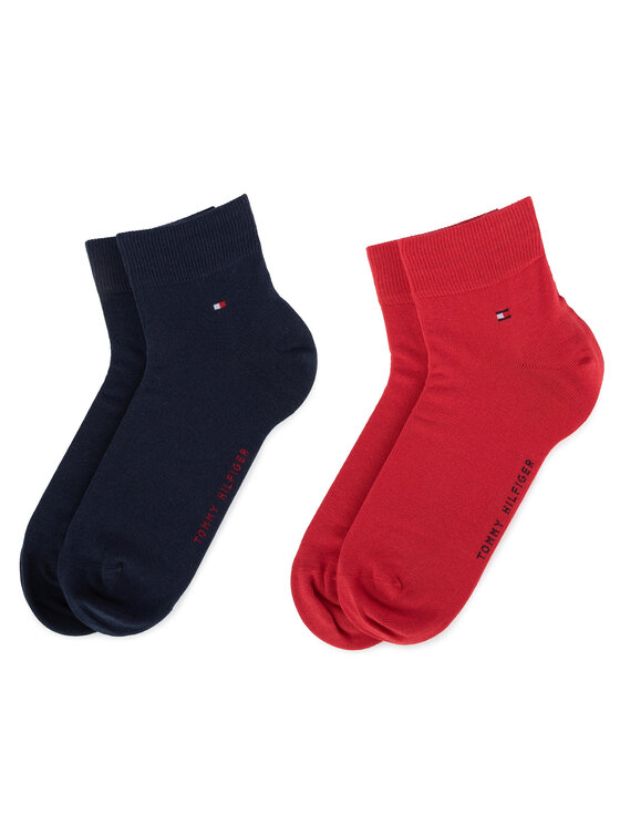 Tommy Hilfiger Skarpety krótkie 342025001 Granatowy