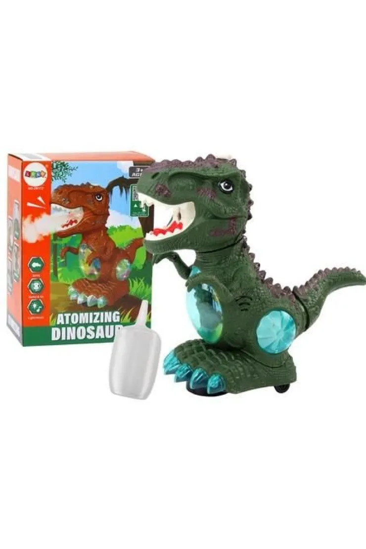 Dinozaur tańczący z dźwiękiem zielony