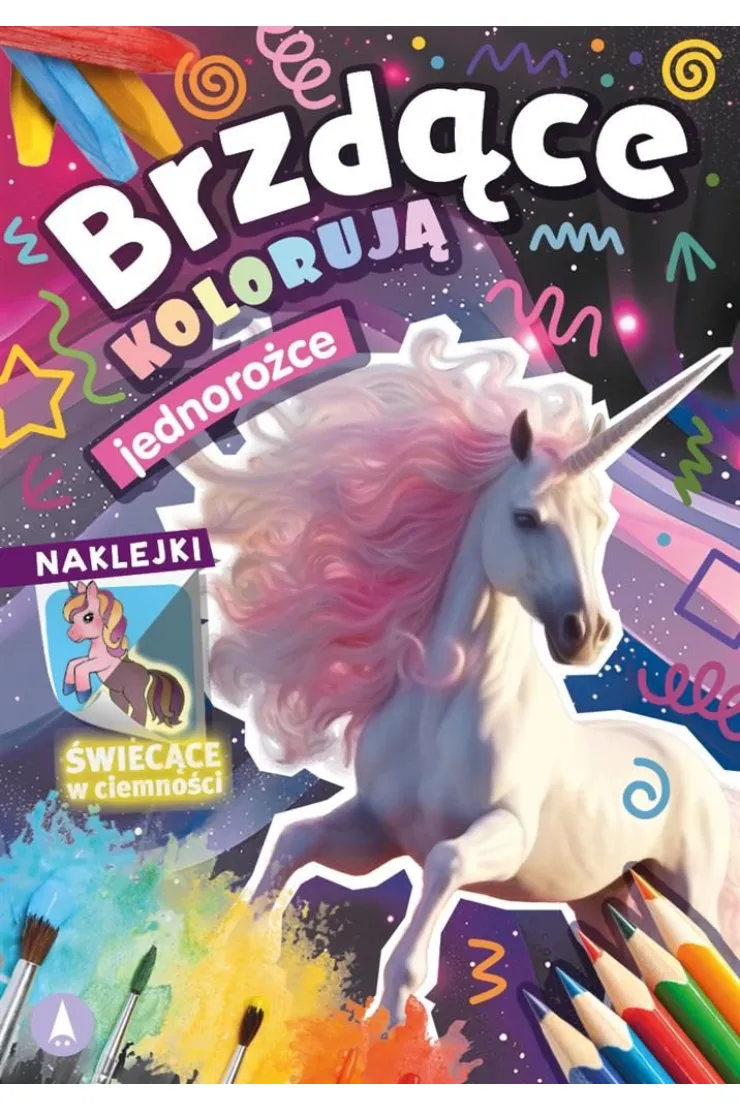 Brzdące kolorują. Jednorożce miniaturka