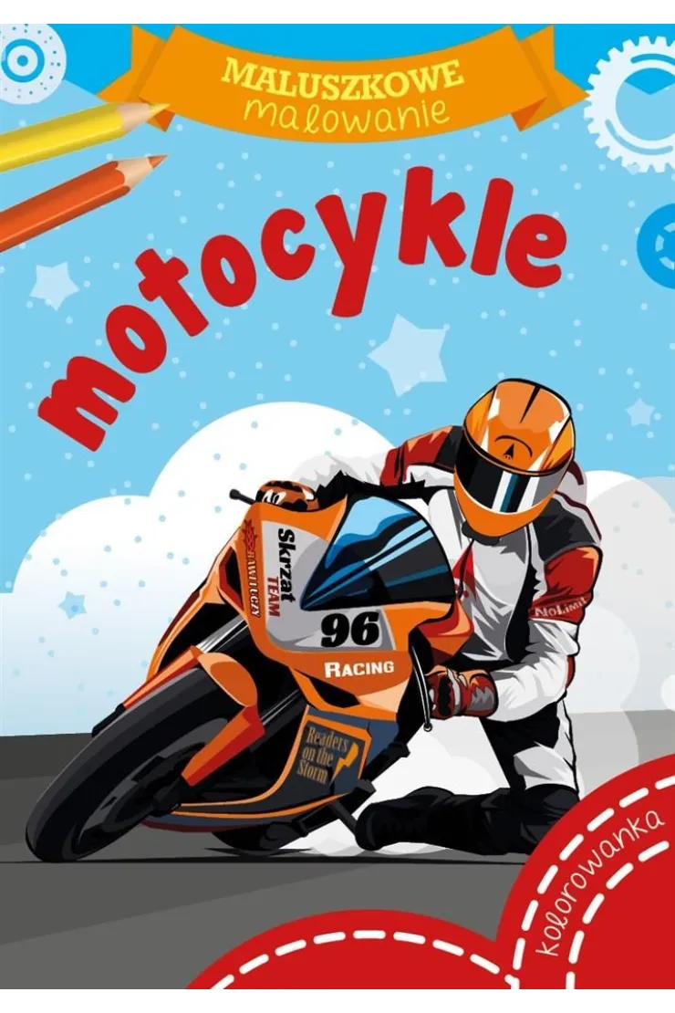Malowanka A5 Maluszkowe malowanie. Motocykle SKRZAT 072136 miniaturka