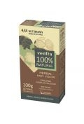 Venita 100%  Natural ziołowa farba do włosów 100 g 4.34 Orzechowy Brąz