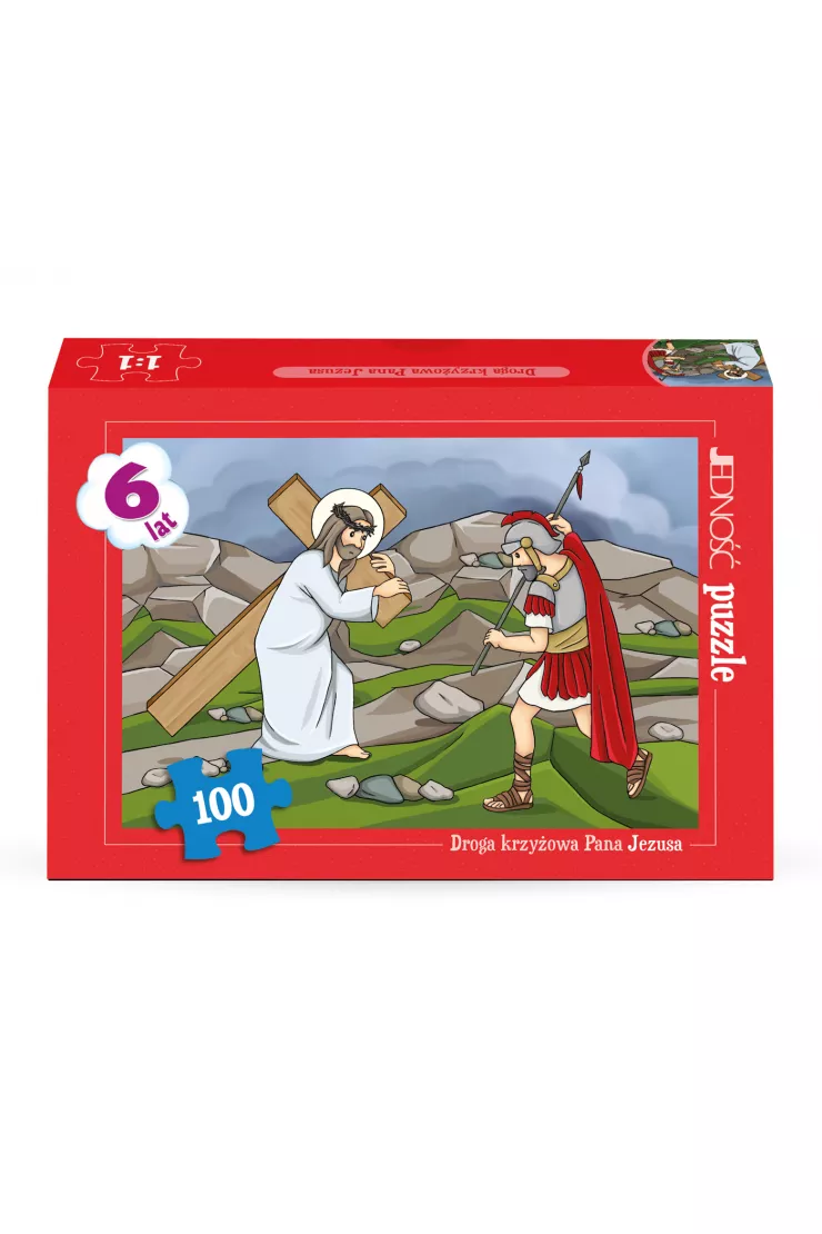 Puzzle 100 el. Droga krzyżowa Pana Jezusa