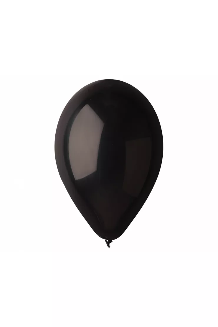 Balony pastelowe czarny