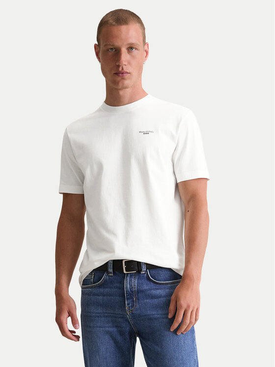 Marc O'Polo Denim Komplet 2 t-shirtów 5000007362 Czarny Regular Fit