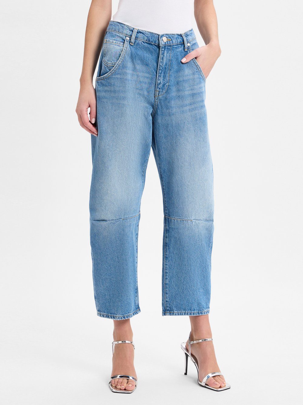 Joop Jeans Dżinsy - luźny krój Kobiety Bawełna niebieski, 28