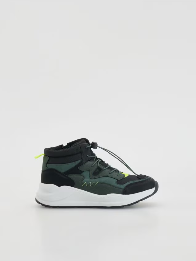Reserved - Buty sportowe za kostkę - morski