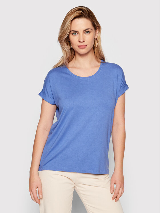 ONLY T-Shirt Moster 15106662 Niebieski Loose Fit