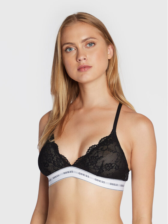 Guess Biustonosz braletka Belle O97C02 KBBT0 Czarny