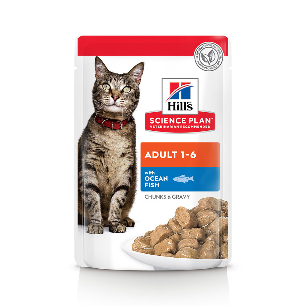 Hill's Science Plan Adult - Ryba morska, 12 x 85 g